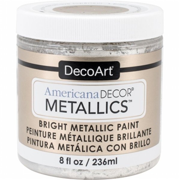 Deco Art 8 oz Americana Decor Metallic Paint, Pearl DE379425